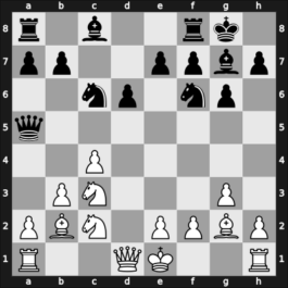 1952 SUI-GER – Round 1.8 – Ehrat, Jules – 1-0 – Heinicke, Herbert – G6