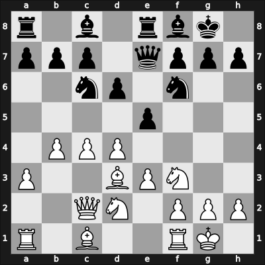 1952 SUI-GER – Round 1.9 – Schuster, Theodor – 0-1 – Henneberger, Walter – G7