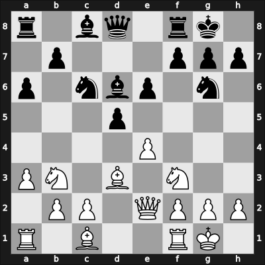 1952 Saltsjobaden Interzonal – Round 1 – Matanovic, Aleksandar – 1/2-1/2 – Unzicker, Wolfgang – G9