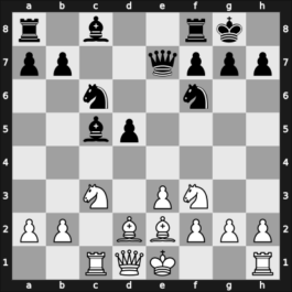 1952 Saltsjobaden Interzonal – Round 6 – Wade, Robert G – 1/2-1/2 – Sanchez Alpizar, Luis Alberto – G51