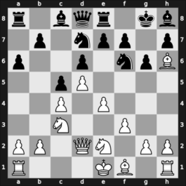 1952 Saltsjobaden Interzonal – Round 7 – Steiner, Heinrich Jun. – 0-1 – Gligoric, Sofija – G65
