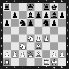 1952 Saltsjobaden Interzonal – Round 10 – Unzicker, Wolfgang – 1/2-1/2 – Eliskases, Erich – G93