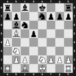 1952 Saltsjobaden Interzonal – Round 17 – Szabo, Laszlo – 1-0 – Barcza, Gedeon – G161