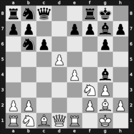 1952 Stevenson Memorial 4th – Round 8 – Chaude de Silans, Chantal – 0-1 – Yanofsky, Daniel Abraham – G14
