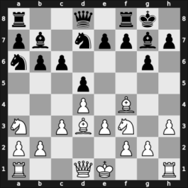 1952 Tatranska ch CZE – Round 5 – Prucha, Karel – 0-1 – Sajtar, Jaroslav – G15