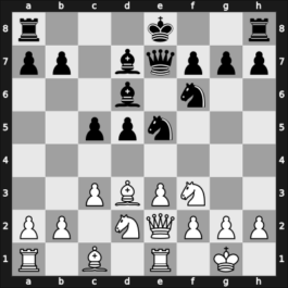 1952 Tatranska ch CZE – Round 8 – Mikula, Ladislav – 0-1 – Fichtl, Jiri – G21