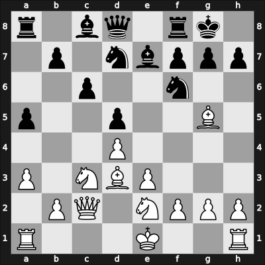 1952 URS Ch sf – Round ? – Taimanov, Mark E – 1-0 – Byvshev, Vasily – G10