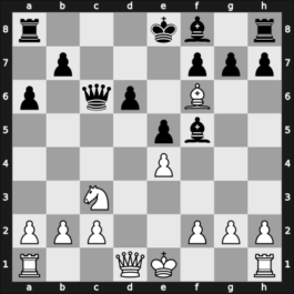 1952 URS Ch sf – Round ? – Byvshev, Vasily – 1-0 – Kots, Yuri I – G16