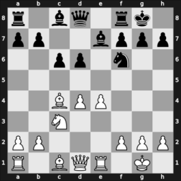 1952 URS Ch sf – Round ? – Khasin, Abram – 1-0 – Lisitsin, Georgy – G19