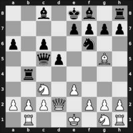 1952 URS Ch sf – Round 1 – Korchnoi, Viktor – 1-0 – Lipnitsky, Isaac – G2