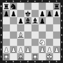 1952 URS Ch sf – Round ? – Suetin, Alexey S – 1/2-1/2 – Goldenov, Boris P – G10
