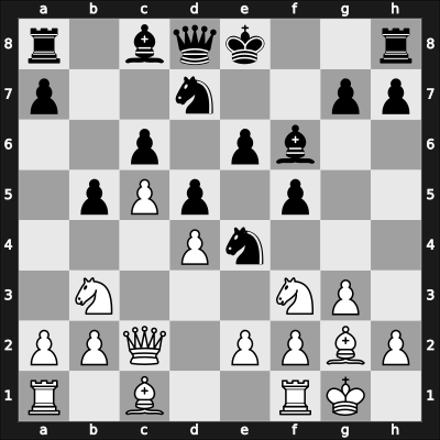 1952 URS Ch sf Leningrad RUS – Round ? – Moiseev, Oleg – 1-0 – Bondarevsky, Igor – G2