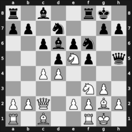 1952 URS Ch sf Leningrad RUS – Round ? – Moiseev, Oleg – 1-0 – Panov, Vasily – G6