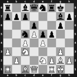 1952 URS Team Ch 03th – Round 2 – Zagoriansky, Evgeny – 1-0 – Aronin, Lev – G6