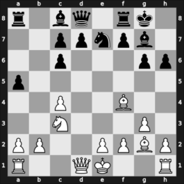1952 URS ch sf – Round 1 – Chaplinsky, Edgar – 0-1 – Bannik, Anatolij – G1