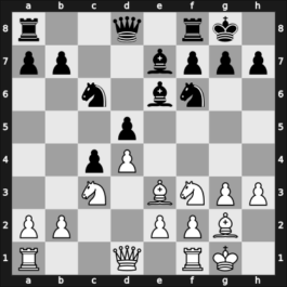 1952 URS ch sf – Round 5 – Mikenas, Vladas – 0-1 – Chekhover, Vitaly – G27