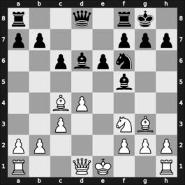 1952 URS ch sf – Round 5 – Nikitin, Aleksander S – 1/2-1/2 – Ravinsky, Grigory – G31