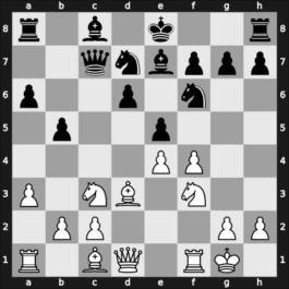 1952 URS ch sf – Round 6 – Ravinsky, Grigory – 1-0 – Ilivitsky, Georgy A – G39