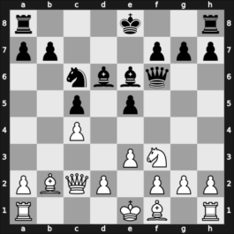 1952 URS ch sf – Round 7 – Tolush, Alexander V – 1/2-1/2 – Nikitin, Aleksander S – G40