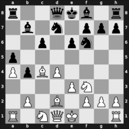 1952 URS ch sf – Round 9 – Terpugov, Evgeny – 1-0 – Klavins, Janis – G56