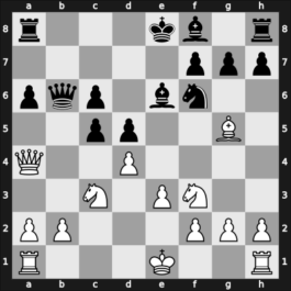 1952 URS ch sf – Round 11 – Kan, Ilya A – 1-0 – Chekhover, Vitaly – G68