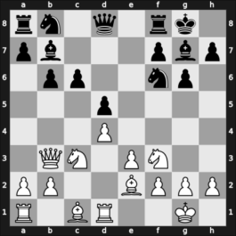 1952 URS ch sf – Round 17 – Kan, Ilya A – 1-0 – Klavins, Janis – G111