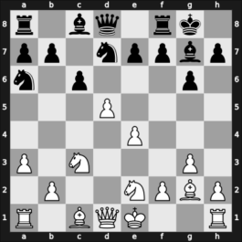 1952 USSR – Round 1 – Smyslov, Vladimir – 1/2-1/2 – Bronstein, David I – G8