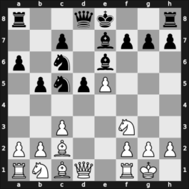 1952 USSR – Round 1 – Bronstein, David I – 1-0 – Keres, Paul Petrovich – G12
