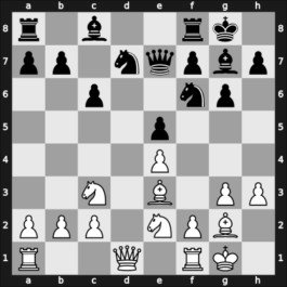 1952 Vienna 5152 – Round 10 – Rellstab, Ludwig Sr – 1/2-1/2 – Matanovic, Aleksandar – G17