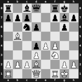 1952 Vienna 5253 – Round 6 – Rellstab, Ludwig Sr – 1-0 – Kopetzky, K – G3
