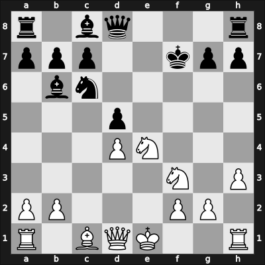 1952 Vienna 5253 Vienna AUT – Round 1 – Barthe Paoli, Louis – 0-1 – Bisguier, Arthur B – G1