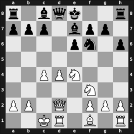1952 Vienna 5253 Vienna AUT – Round ? – Bisguier, Arthur B – 1-0 – Kopetzky, Karl – G6
