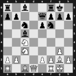 1952 Vienna 5253 Vienna AUT – Round ? – Soluch, Leopold – 1/2-1/2 – Gruenfeld, Ernst – G17