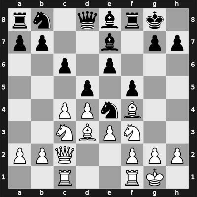 1952 YUG Ch – Round 7 – Bozic, Aleksandar – 1/2-1/2 – Krzisnik, Zvonko – G9