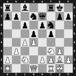 1953 ARG Ch Buenos Aires ARG – Round 1 – Shocron, Alon – 0-1 – Guimard, Jean Louis – G5