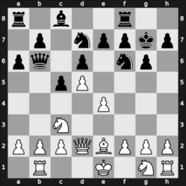 1953 ARG Ch Buenos Aires ARG – Round 1 – Pilnik Aranda, Karla Constanza – 1-0 – Benko, Francisco – G11