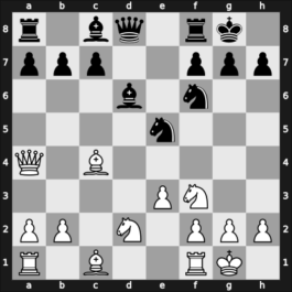 1953 Bariloche – Round 2 – Eliskases, Erich – 1/2-1/2 – Alvarez Martin, Pedro – G20