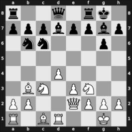 1953 Bariloche – Round 3 – Shocron, Ruben – 0-1 – Eliskases, Erich – G22