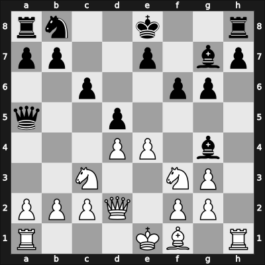 1953 Bognor Regis Premier – Round 7 – Golombek, Harry – 1-0 – Wood, Baruch – G10