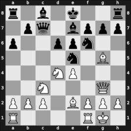1953 Bucharest – Round 1 – Szabo, Ladislav – 1/2-1/2 – Ciocaltea, Victor – G11