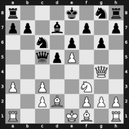 1953 Bucharest – Round 1 – Botez, Constantin – 1-0 – Cretulescu – G15