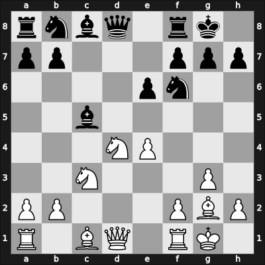 1953 Bucharest – Round 3 – Golombek, Harry – 1-0 – Radulescu, Mihai – G26