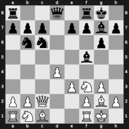 1953 Bucharest – Round 3 – Sliwa, Bogdan – 1/2-1/2 – Barcza, Gedeon – G32