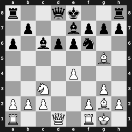 1953 Bucharest – Round 3 – Reicher, Emanoil-George – 0-1 – Tolush, Alexander V – G34