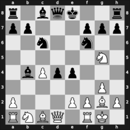 1953 Bucharest – Round 4 – Radulescu, Mihai – 0-1 – Szabo, Ladislav – G37