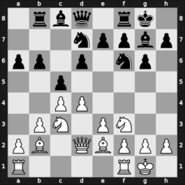 1953 Bucharest – Round 5 – Golombek, Harry – 1-0 – Sajtar, Jaroslav – G47