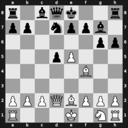 1953 Bucharest – Round 6 – Szabo, Stefan – 1-0 – Barda, Olaf – G60