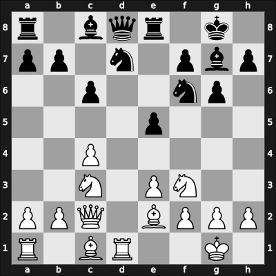 1953 Bucharest – Round 8 – Filip, Marius Liviu – 0-1 – Boleslavsky, Isaac – G76