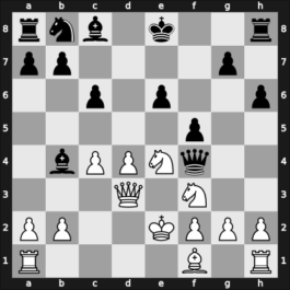 1953 Bucharest – Round 11 – Spassky, Boris V. – 1-0 – Reicher, Emanoil-George – G102