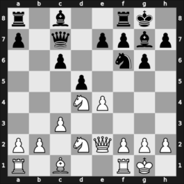 1953 Bucharest – Round 13 – Szabo, Ladislav – 1-0 – Boleslavsky, Isaac – G125